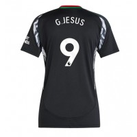 Camiseta Arsenal Gabriel Jesus #9 Visitante Equipación para mujer 2024-25 manga corta